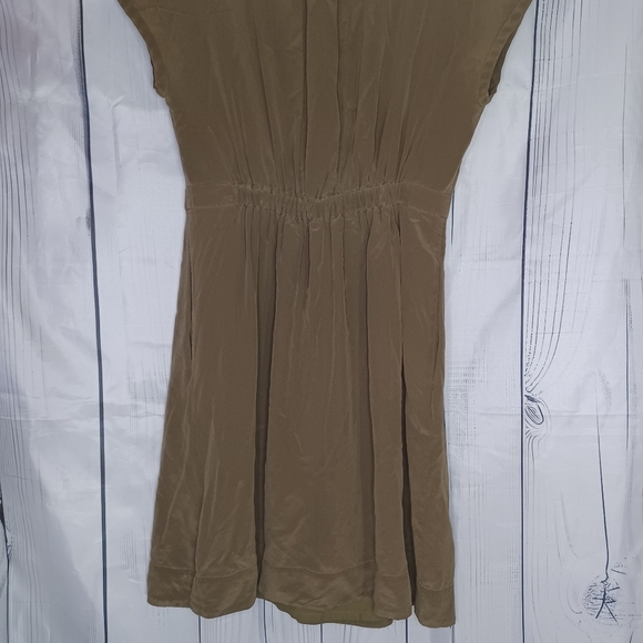 Madewell silk short sleeve dress - Picture 12 of 16